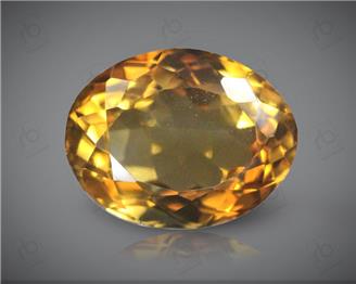 Yellow Citrine Natural Certified  4.9CTS-8564